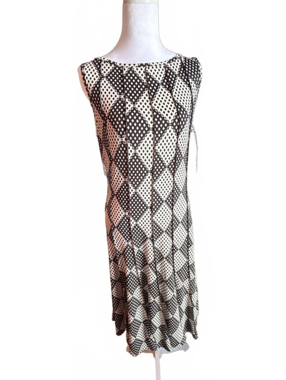 Haani Black and White Maxi Dress L